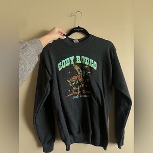 Kids heather grey Cody Rodeo Sweatshirt